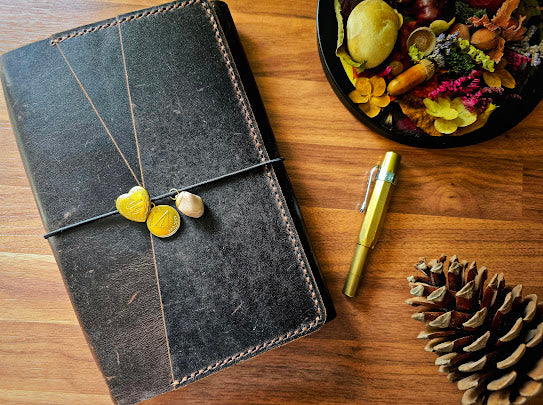 A5 slim cover with wide pen case