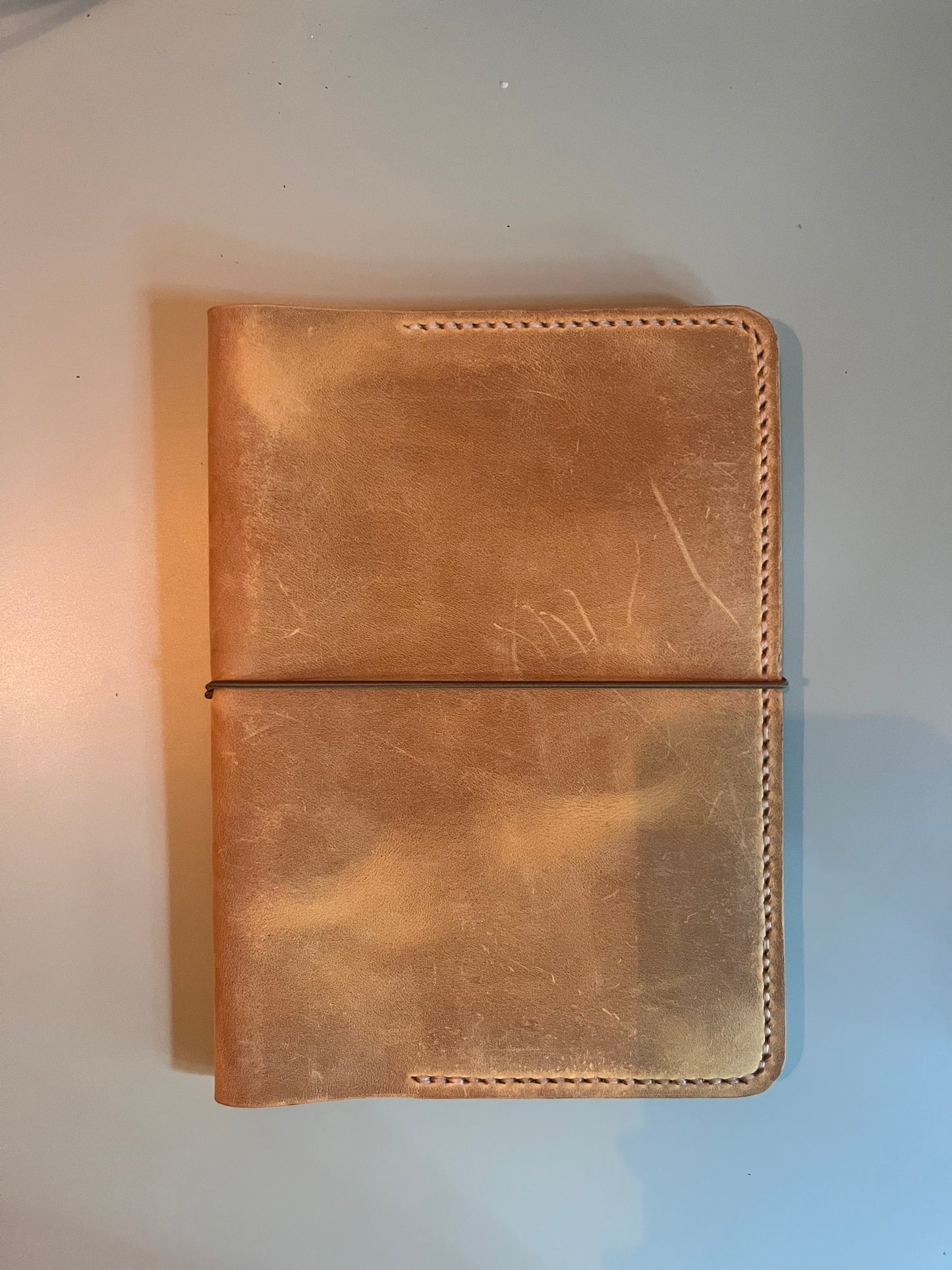 A5 size in Limone leather