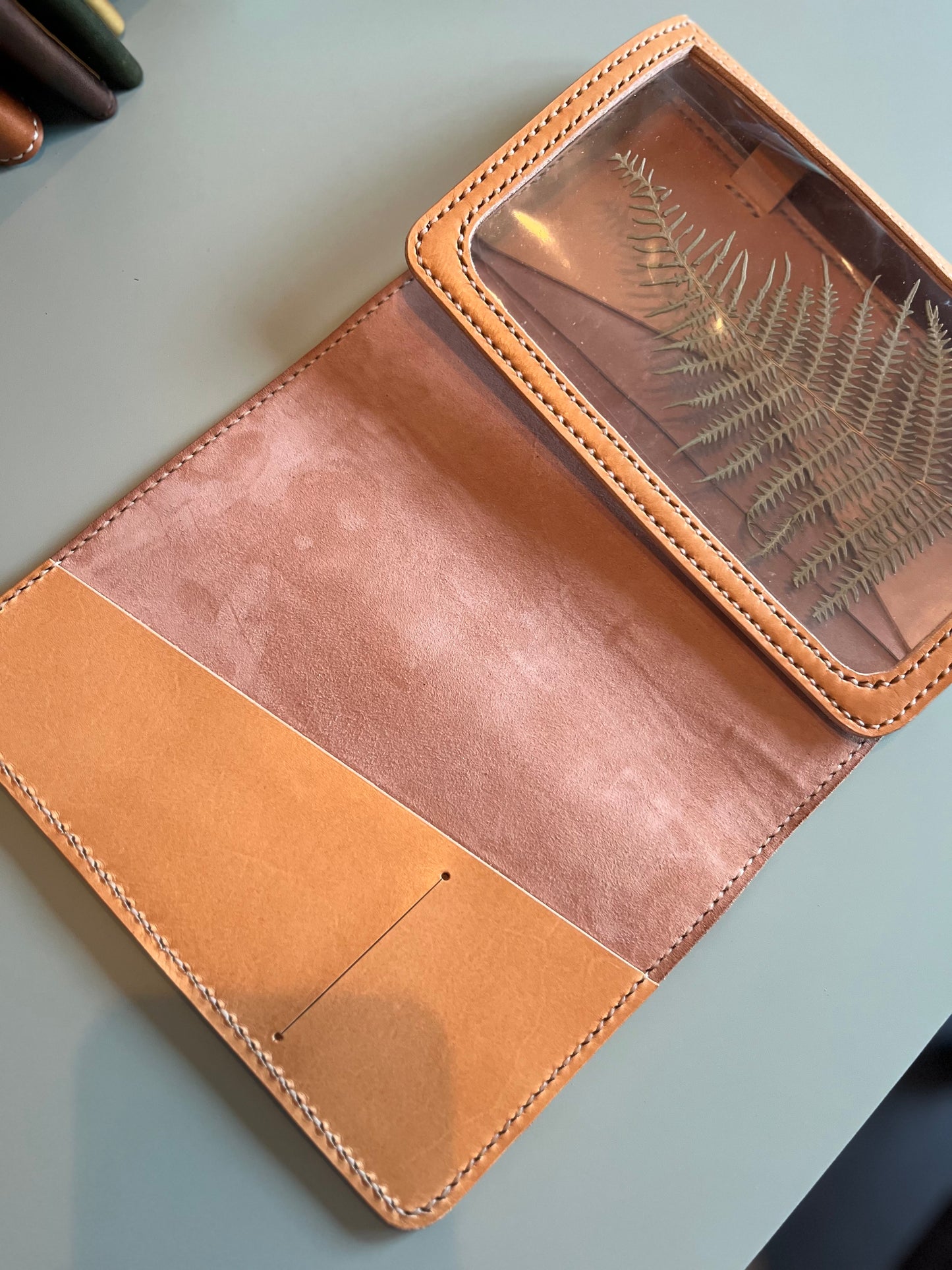 "Areti" Trifold A5 reverse