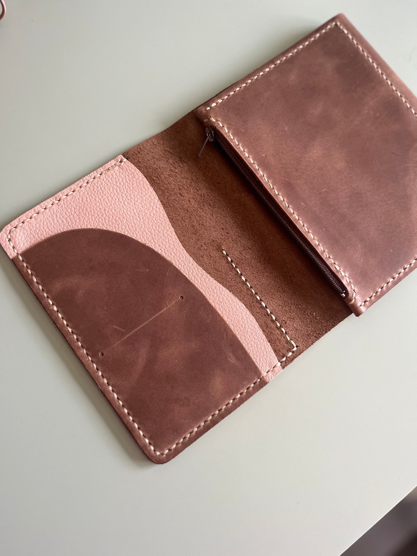 A6 trifold cover with pen case