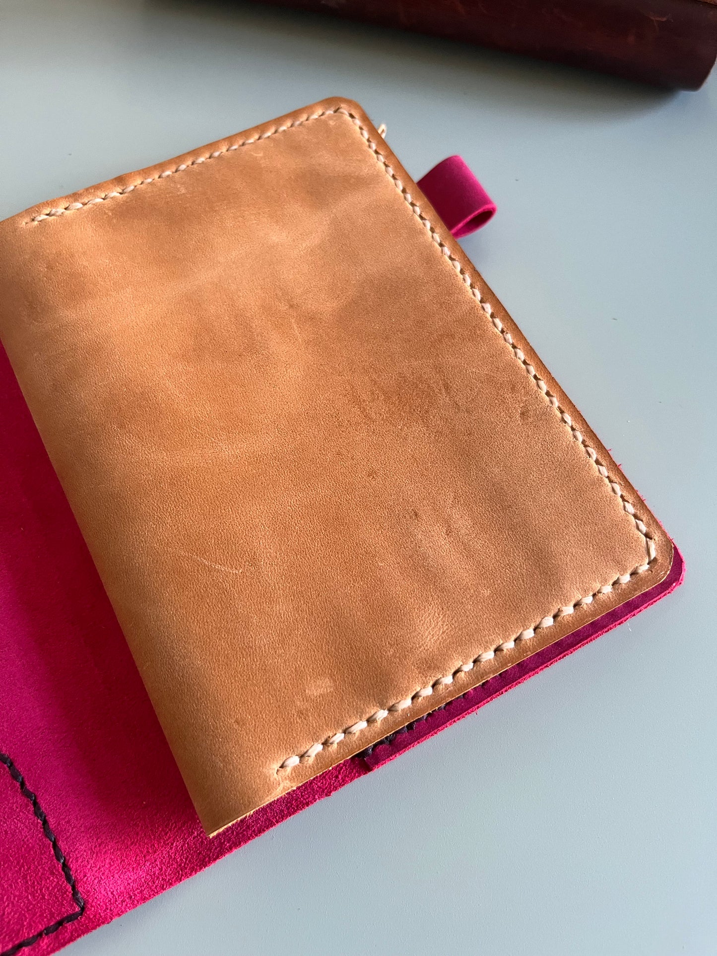 A6-Einsteckbrieftasche in Limone