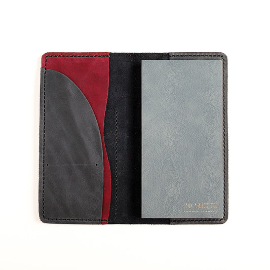 Ready to Ship Weeks Aris Leather Cover | Midnight & Marsala