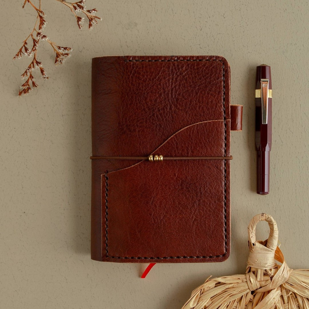 Ready to ship pocket size handmade leather covers