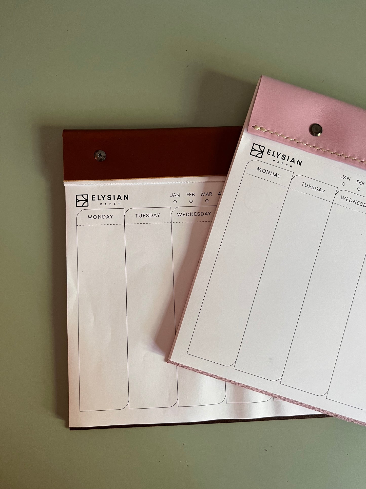 Refillable Weekly notepad