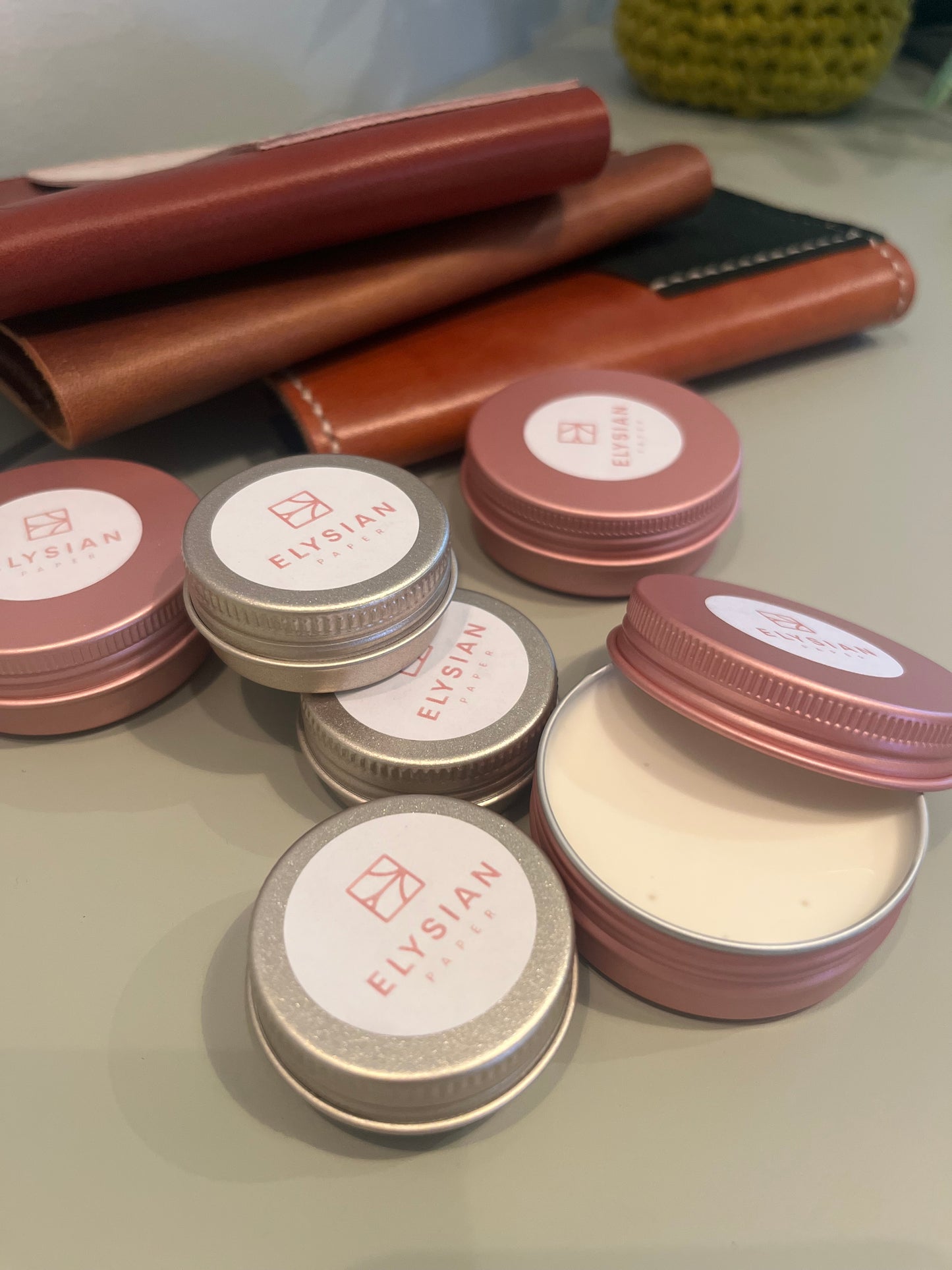 Leather cover care cream