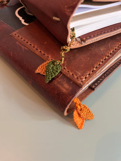 Handmade crochet bookmark