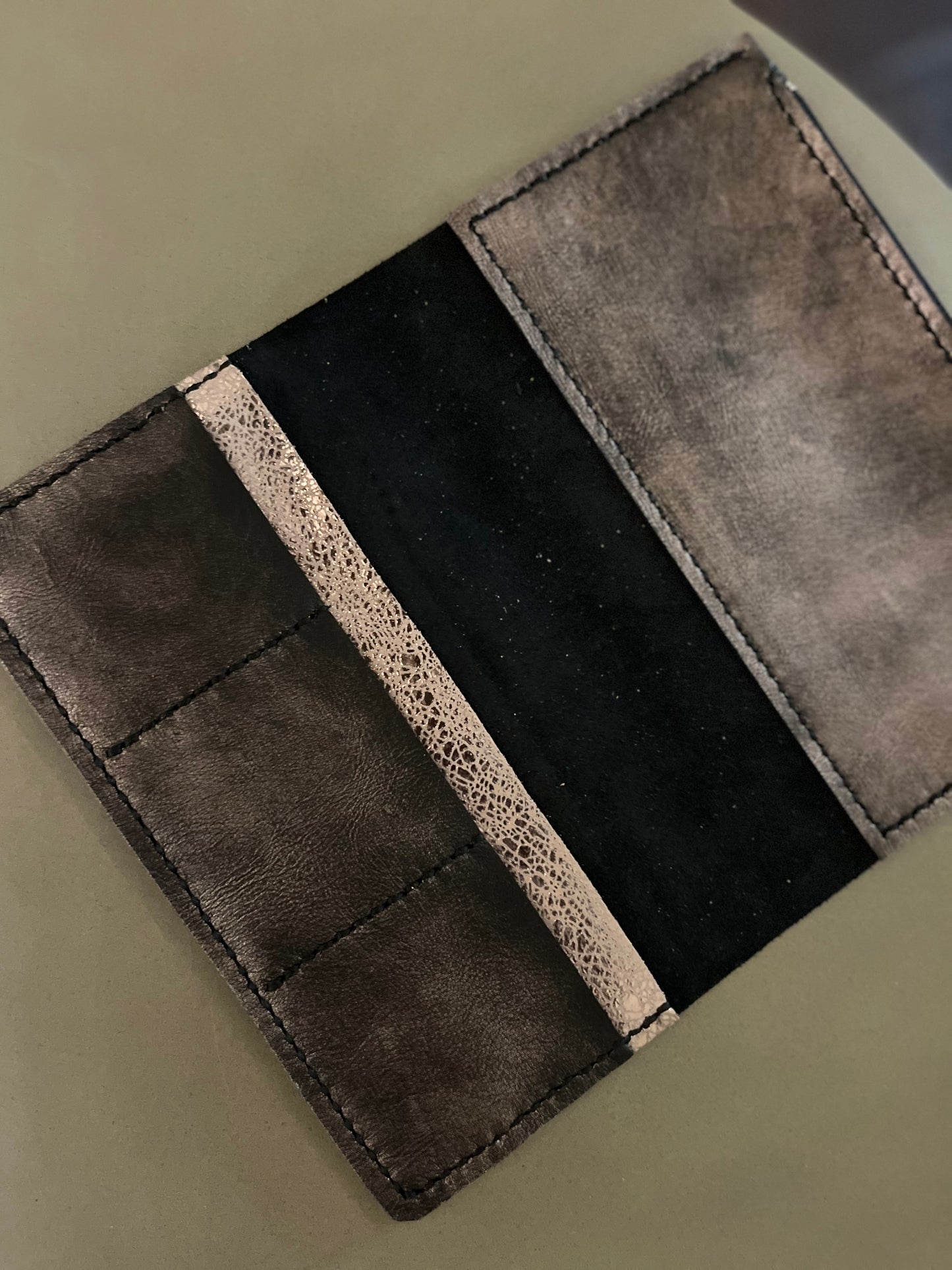 Insert Wallet TN Size in Black Nude