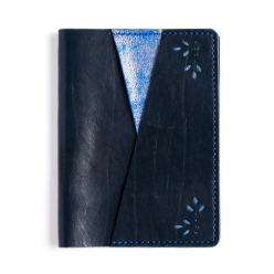 Ready to Ship B6 Leather Planner Cover | Storm leather