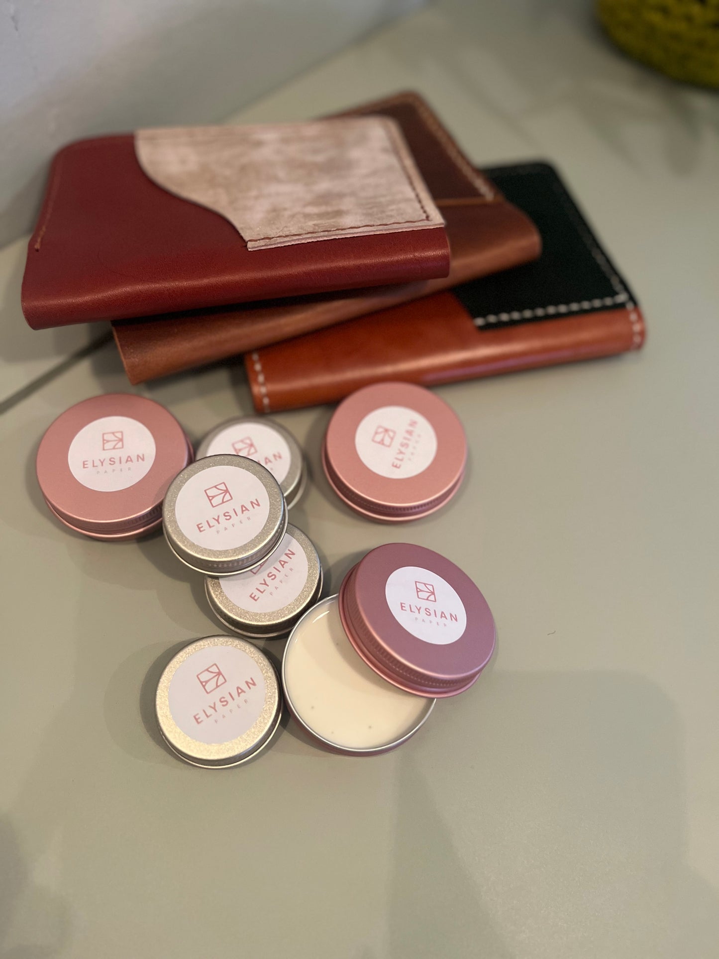 Leather cover care cream