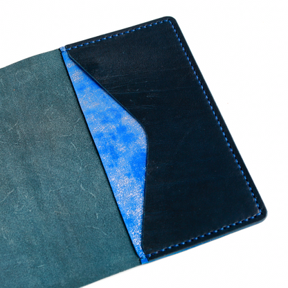 A5 cover in Storm leather insert right pockets