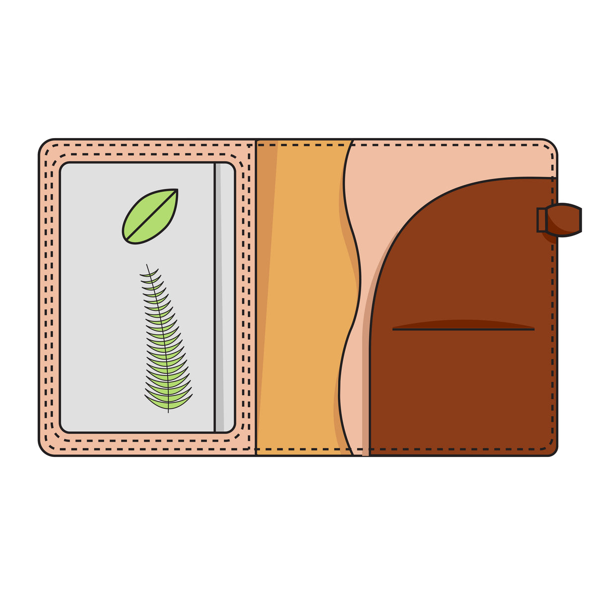 Natural | Areti Leather Cover