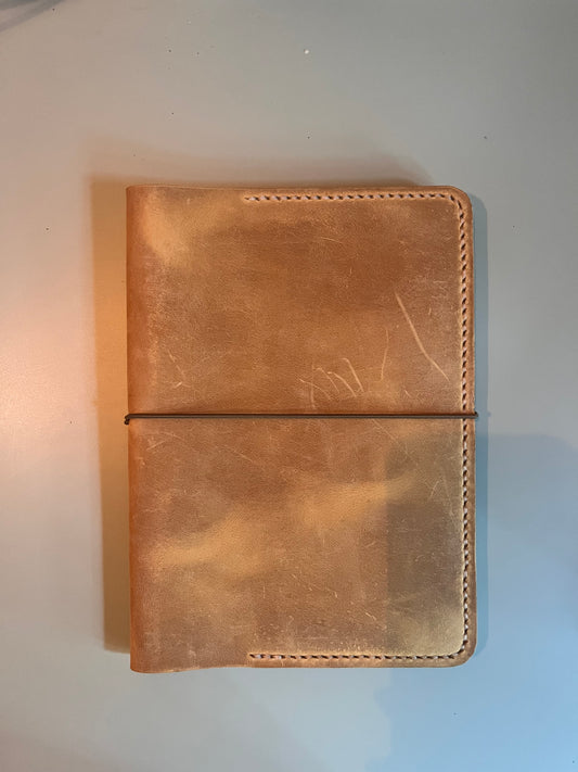 A5 size in Limone leather