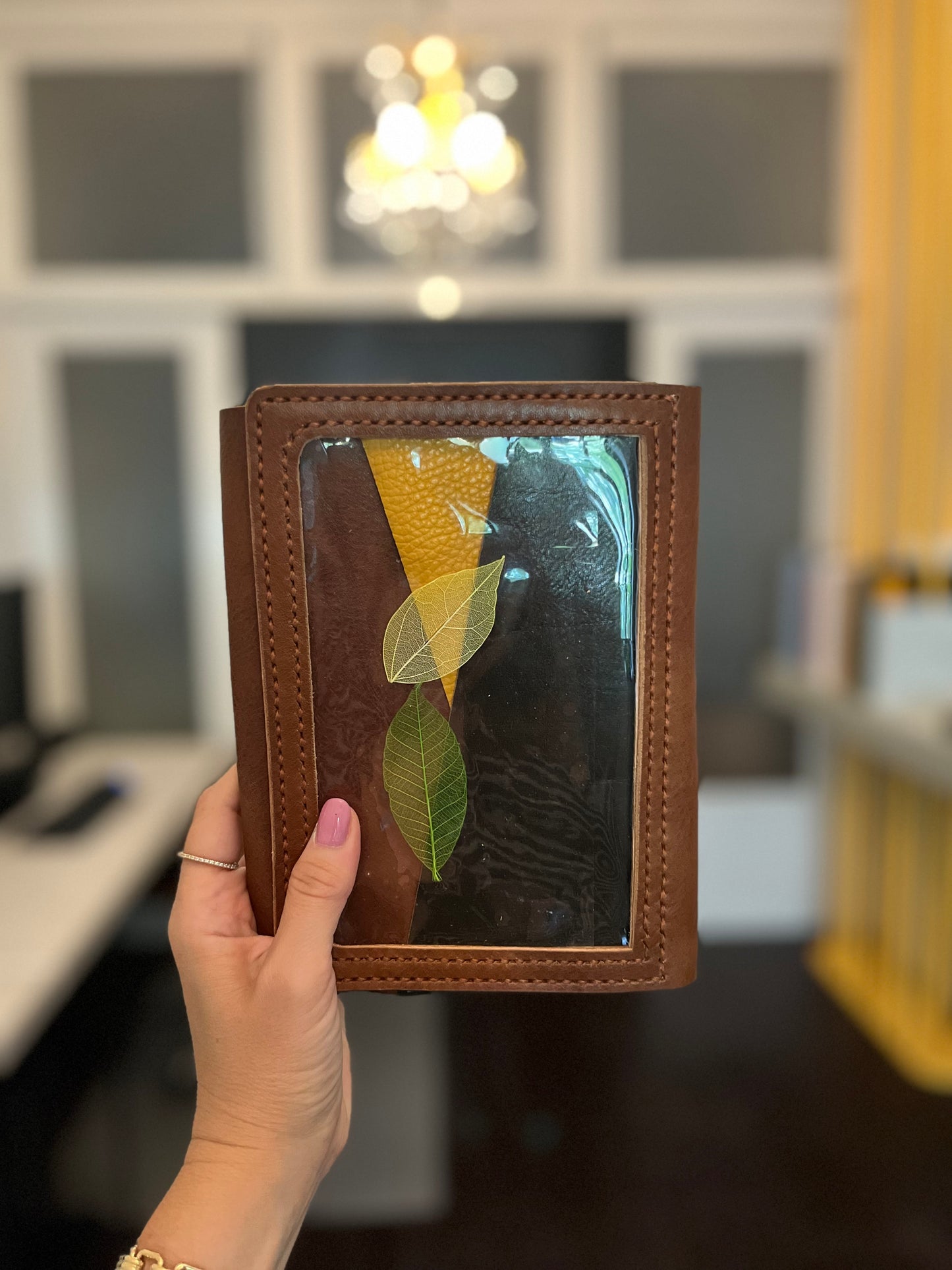 "Areti" Trifold B6 reverse