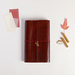 Funda de piel TN tamaño normal Trifold "Clio"