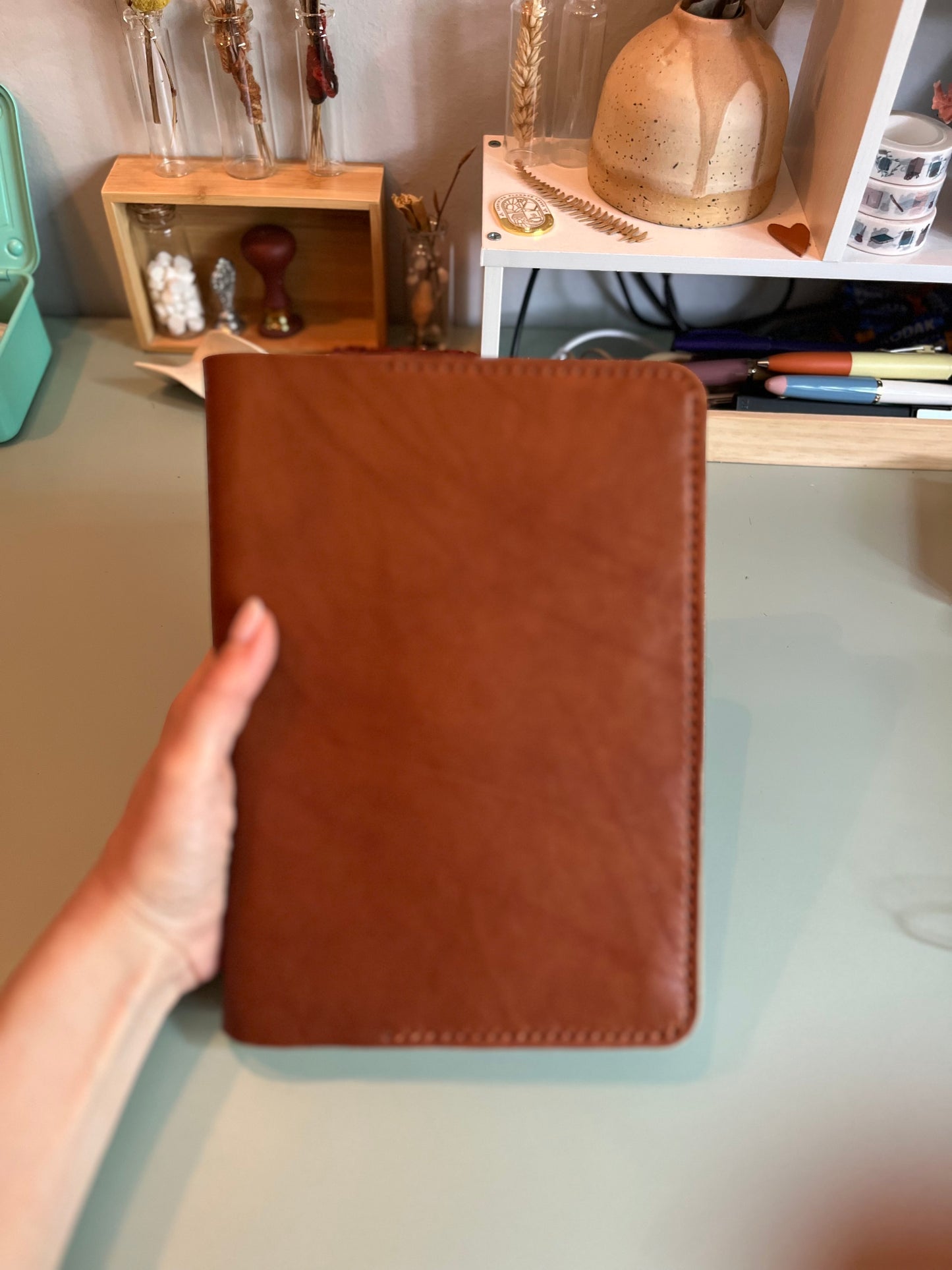 A5 size in Masai leather