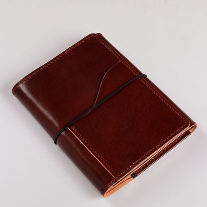 B6 size Areti Trifold in Hibiscus Tea