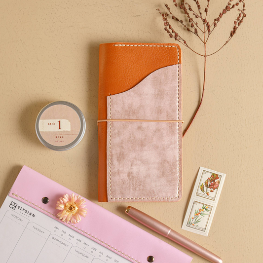 Hobonichi weeks cover in Antico leather