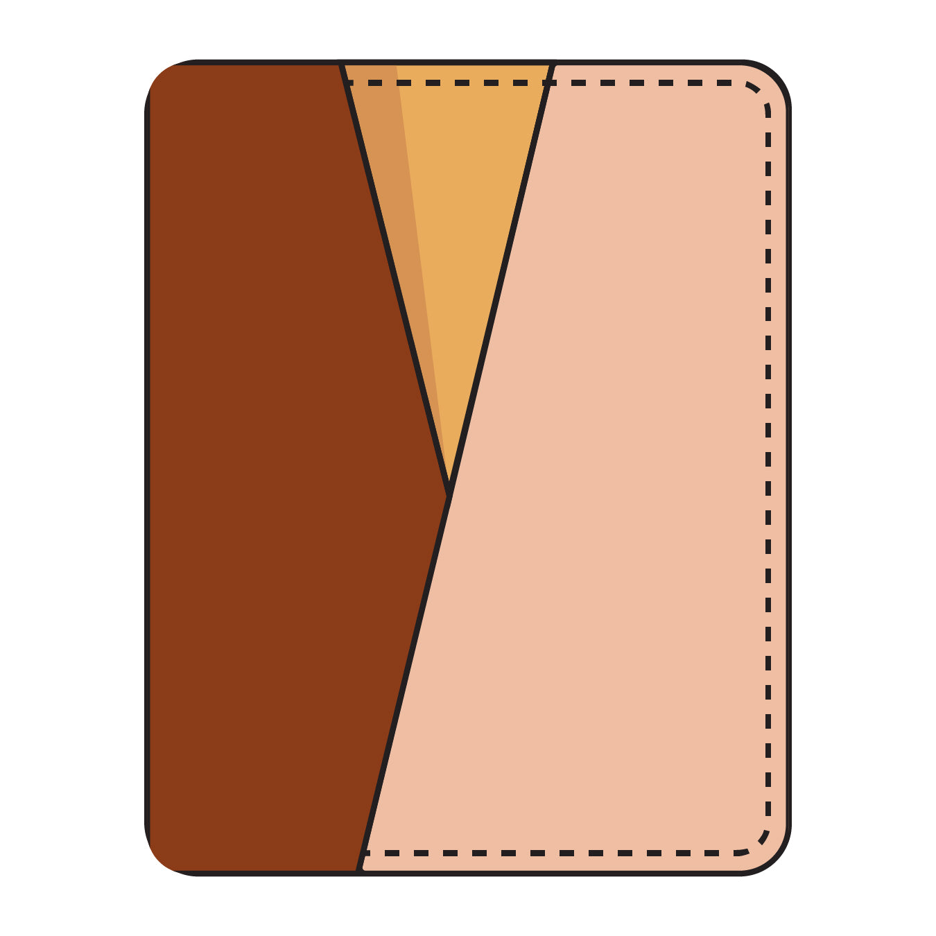 "Areti" Trifold A6