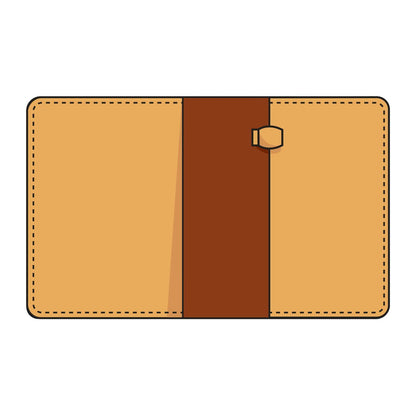 The Everyday Trifold | Leather Planner & Notebook Cover