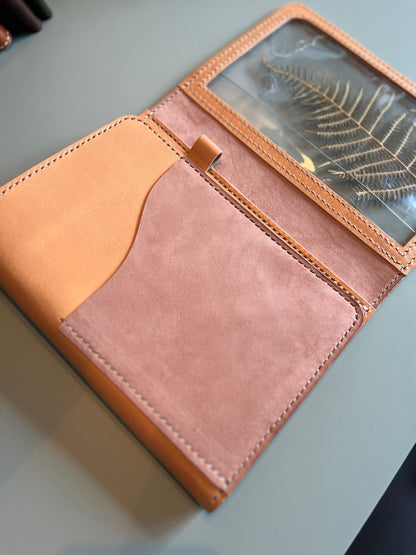 The Atelier Cover | Areti Trifold Leather Planner Cover