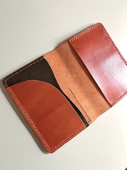 Passport Size Aris in Maple leather
