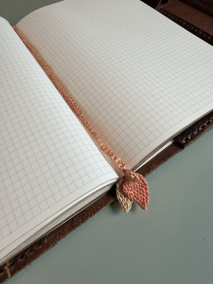 Handmade crochet bookmark