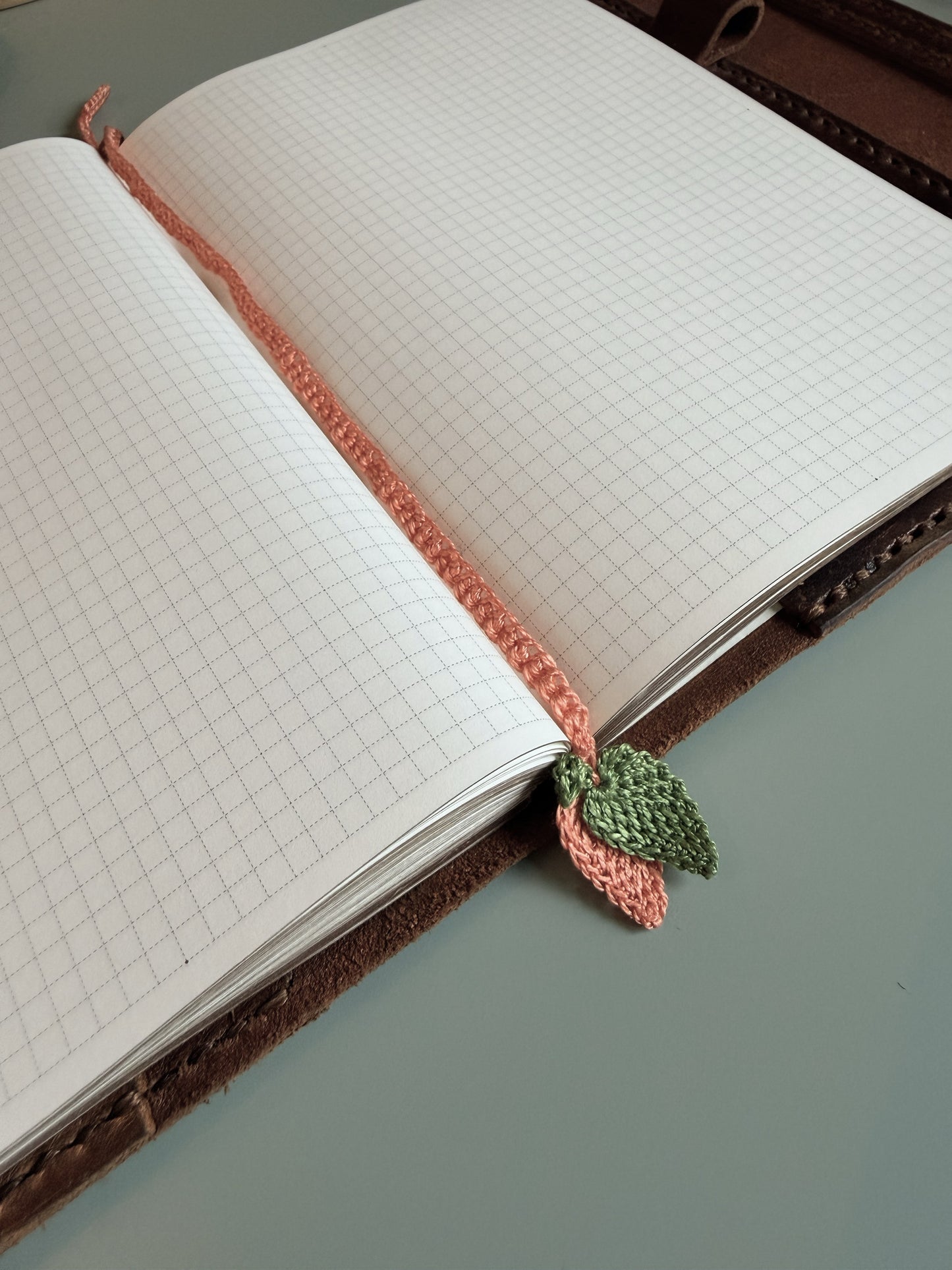 Handmade crochet bookmark