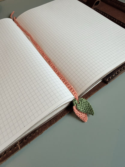 Handmade crochet bookmark