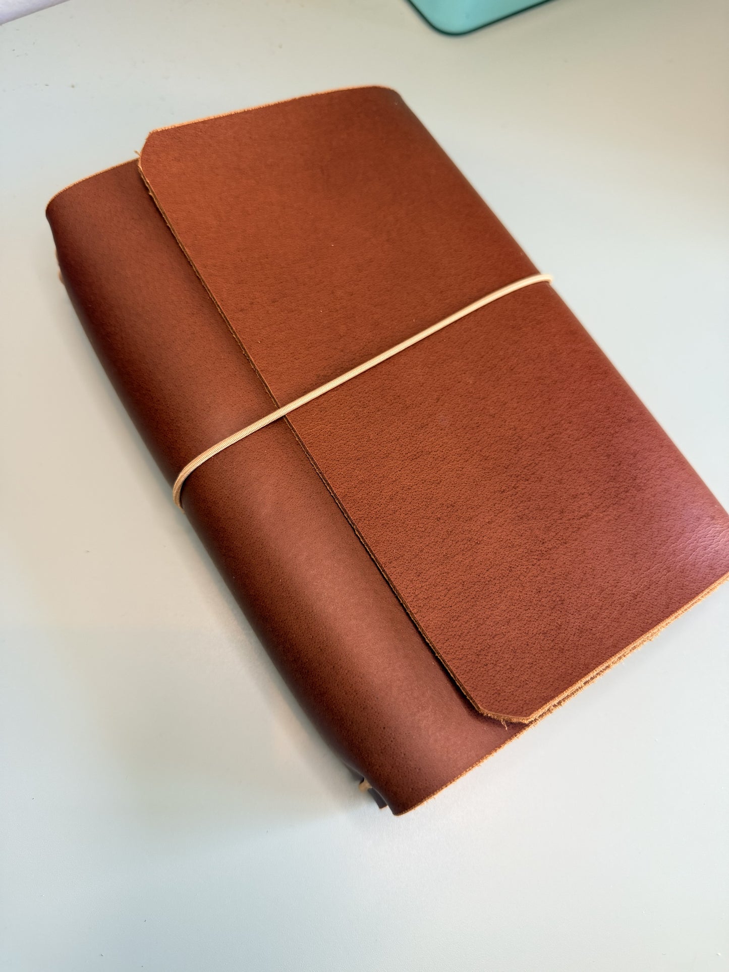 The Everyday_A5 Trifold Dark Maple