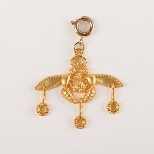 Minoan Bee Charm