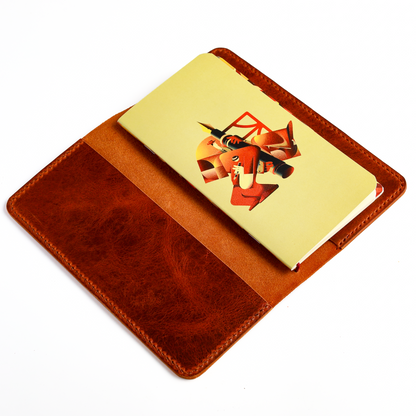 Ready to Ship TN Leather Cover in Cognac Leather