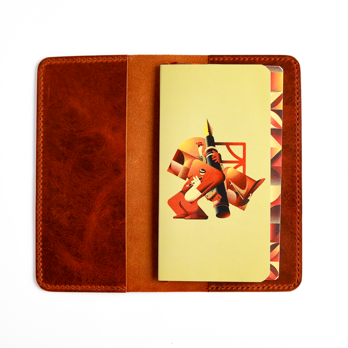 Ready to Ship TN Leather Cover in Cognac Leather