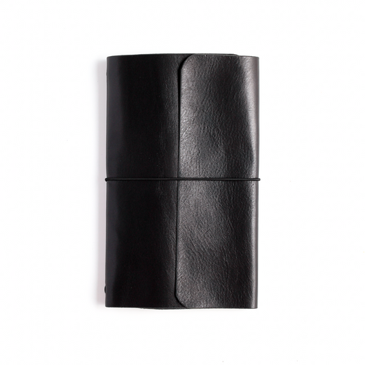 TN trifold cover black leather