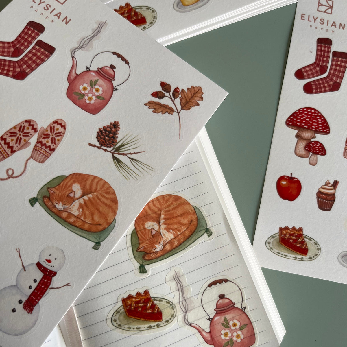 Winter Washi Sticker