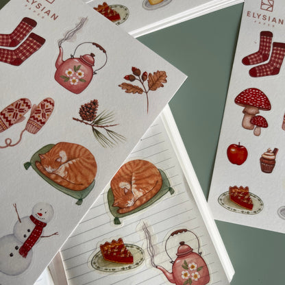 Winter Washi Sticker
