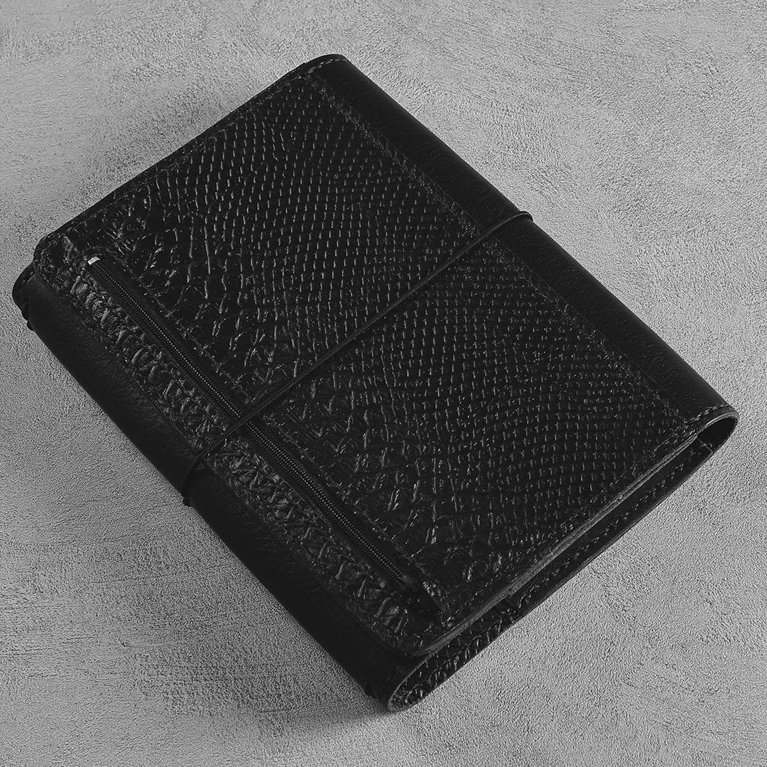 Atelier fully bespoke leather planner cover studio process handmade in Greece
