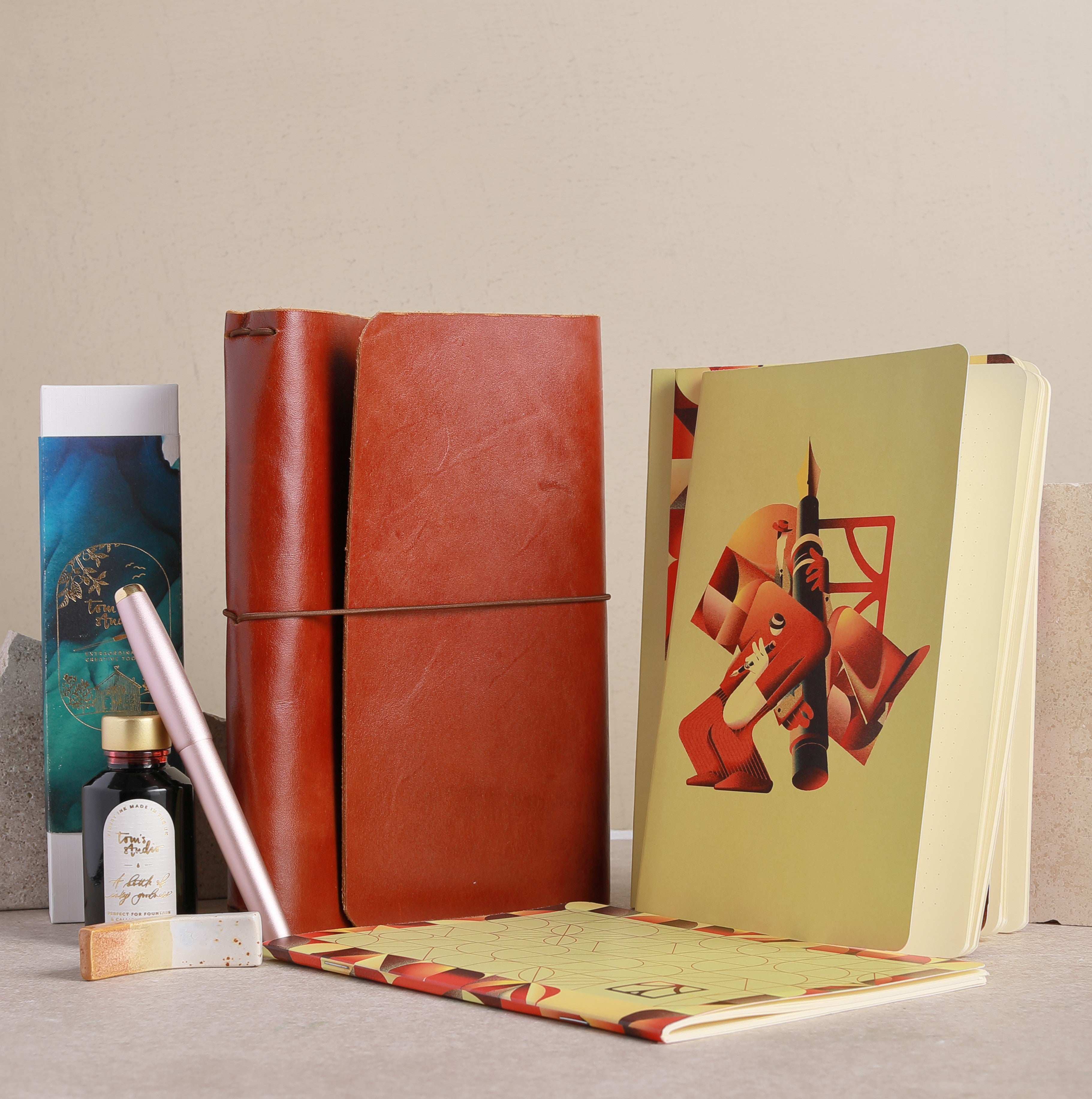 Custom Leather Planner Covers | Elysian Paper – elysianpaper.gr