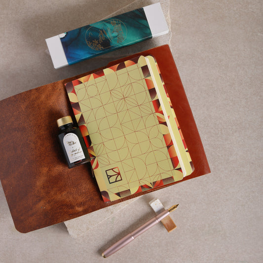 Flat lay of the Ink ritual bundle