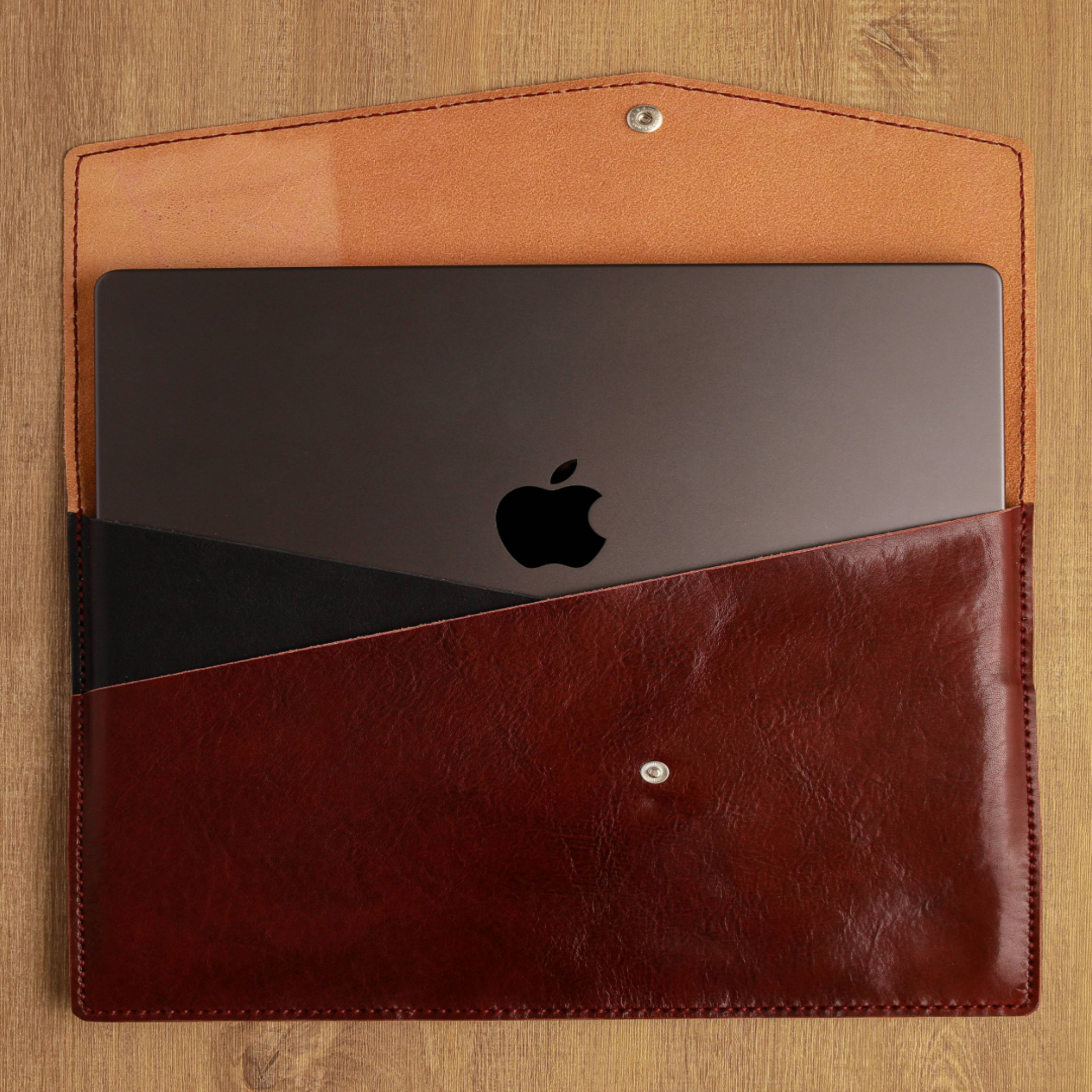 Handmade leather laptop cases for work and everyday carry