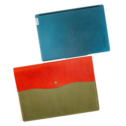 Handmade leather laptop cases for work and everyday carry