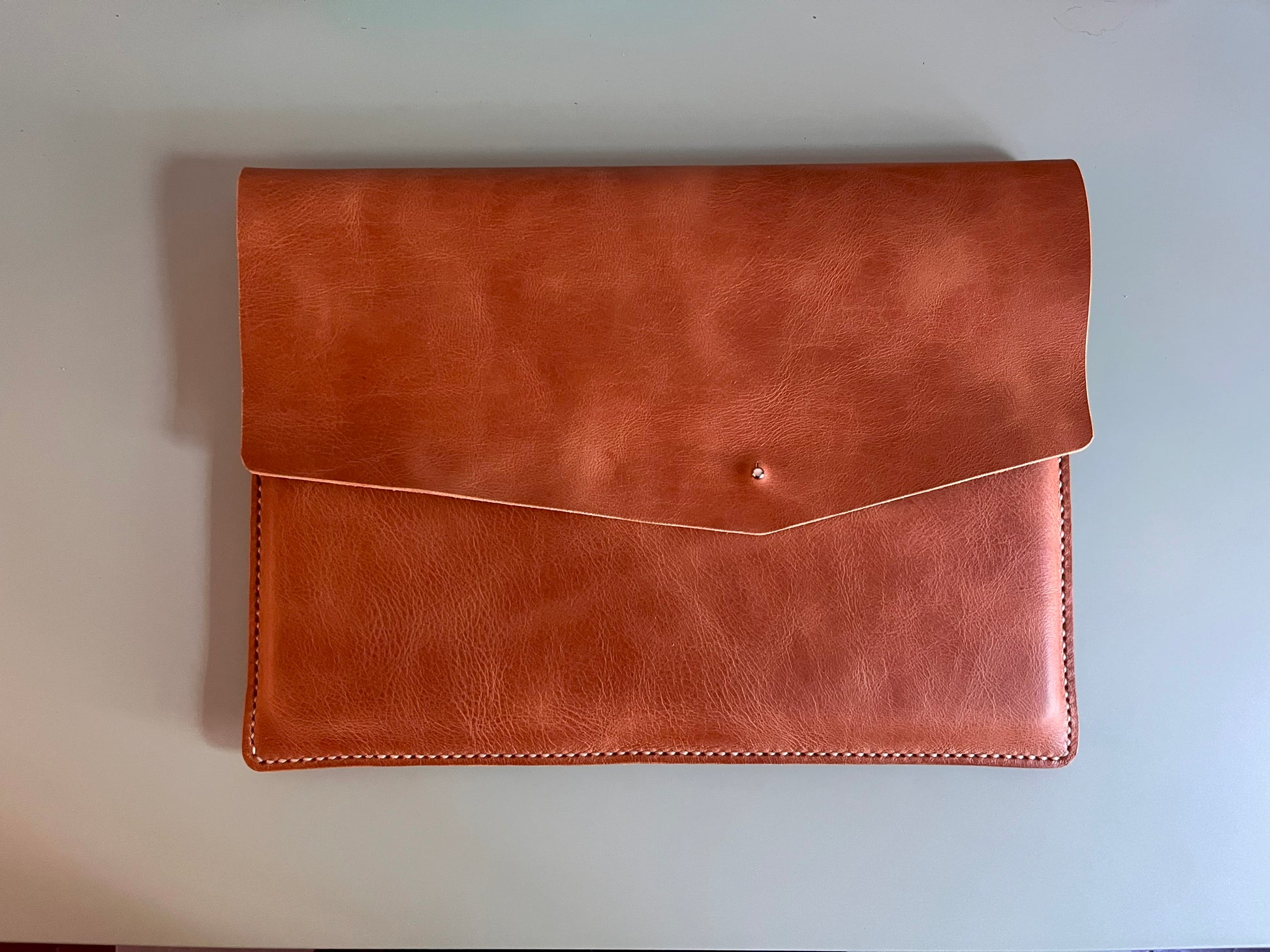 Handmade leather laptop cases for work and everyday carry