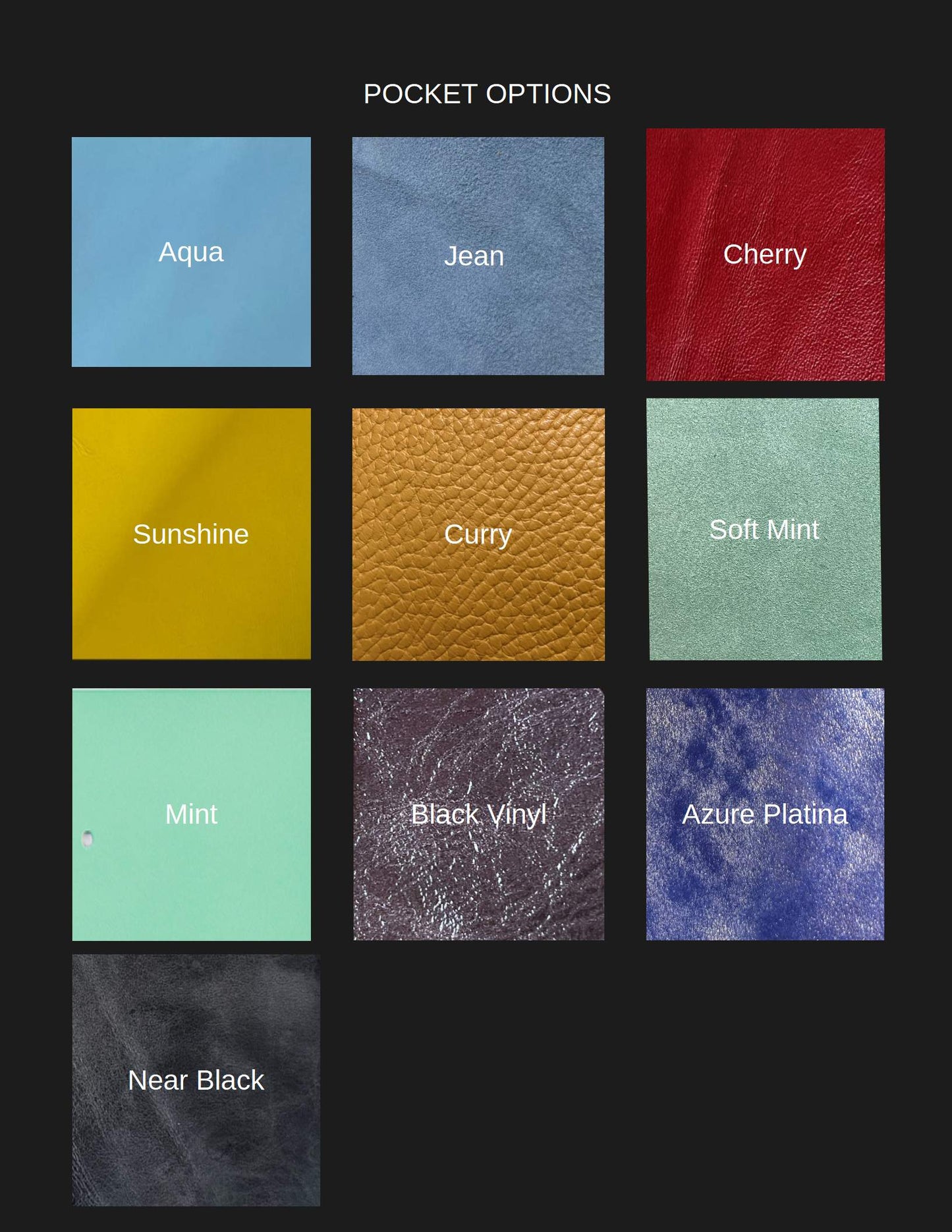 "Areti" Trifold pocket reverse