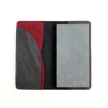 Ready to Ship Weeks Aris Leather Cover | Midnight & Marsala