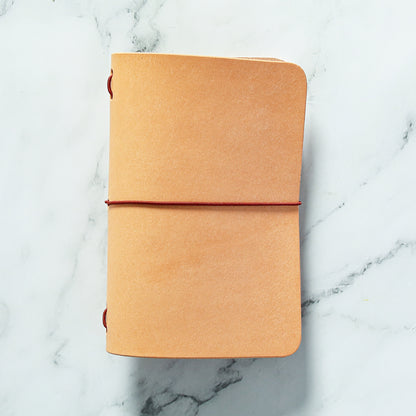 The Elysian plain handmade leather planner cover